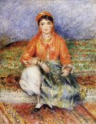Pierre Renoir Algerian Girl USA oil painting artist